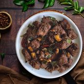 Beef Coconut Fry