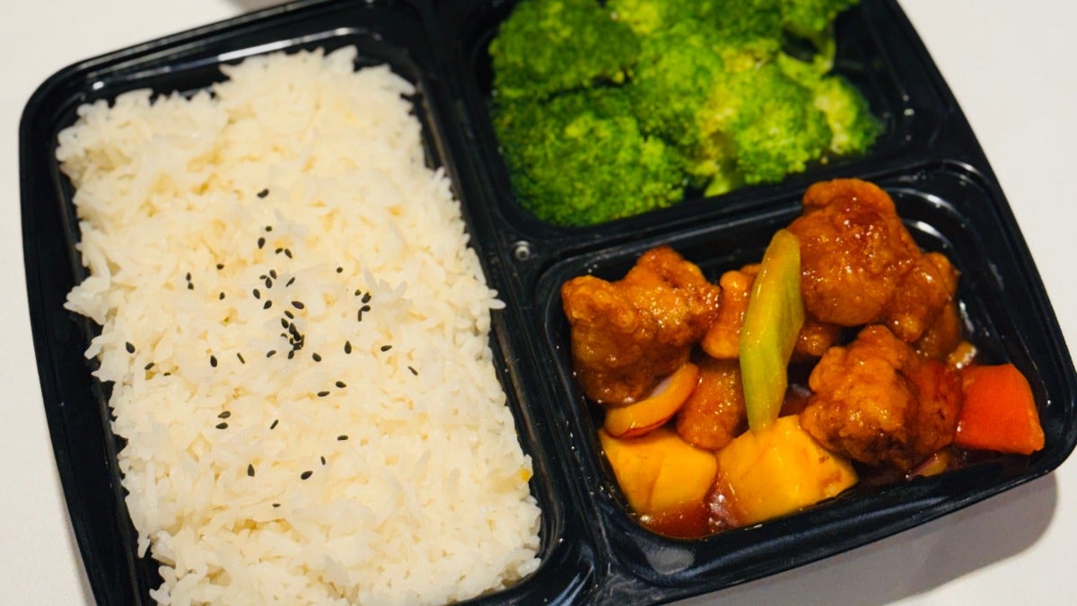 Beef Slice with Cumin Seed & Chili Bento 孜然牛肉便当