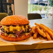 BBQ Orange Burger