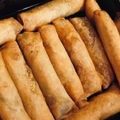 Vegetable Spring Rolls 10 Pieces