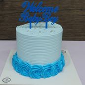 Welcome Boy Cake
