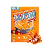 WOW Cereals 100% Naturally Flavored Cereals Ring Sweet Salted Caramel Flavor