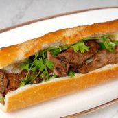 Banh Mi Sandwich with Grilled Beef