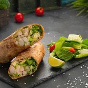 Prawns Wrap Sandwich