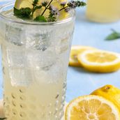 Homemade Iced Lemon Soda