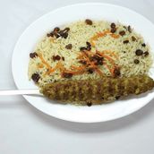 Rice And Mince Grilled Kabab