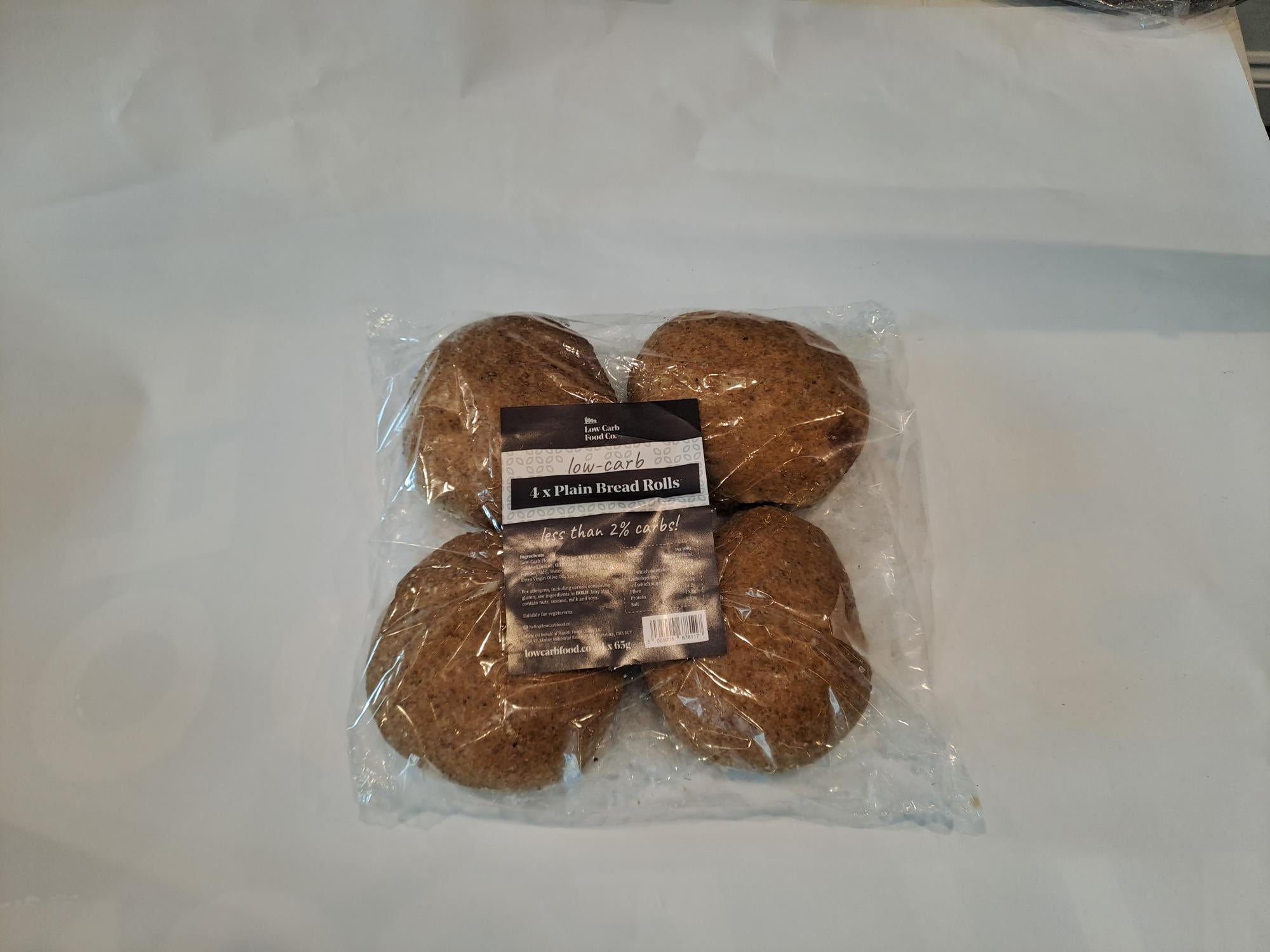 Low-Carb Keto Bread Rolls – Pack of 4 x 65g
