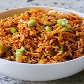 Schezwan Fried Rice Chicken
