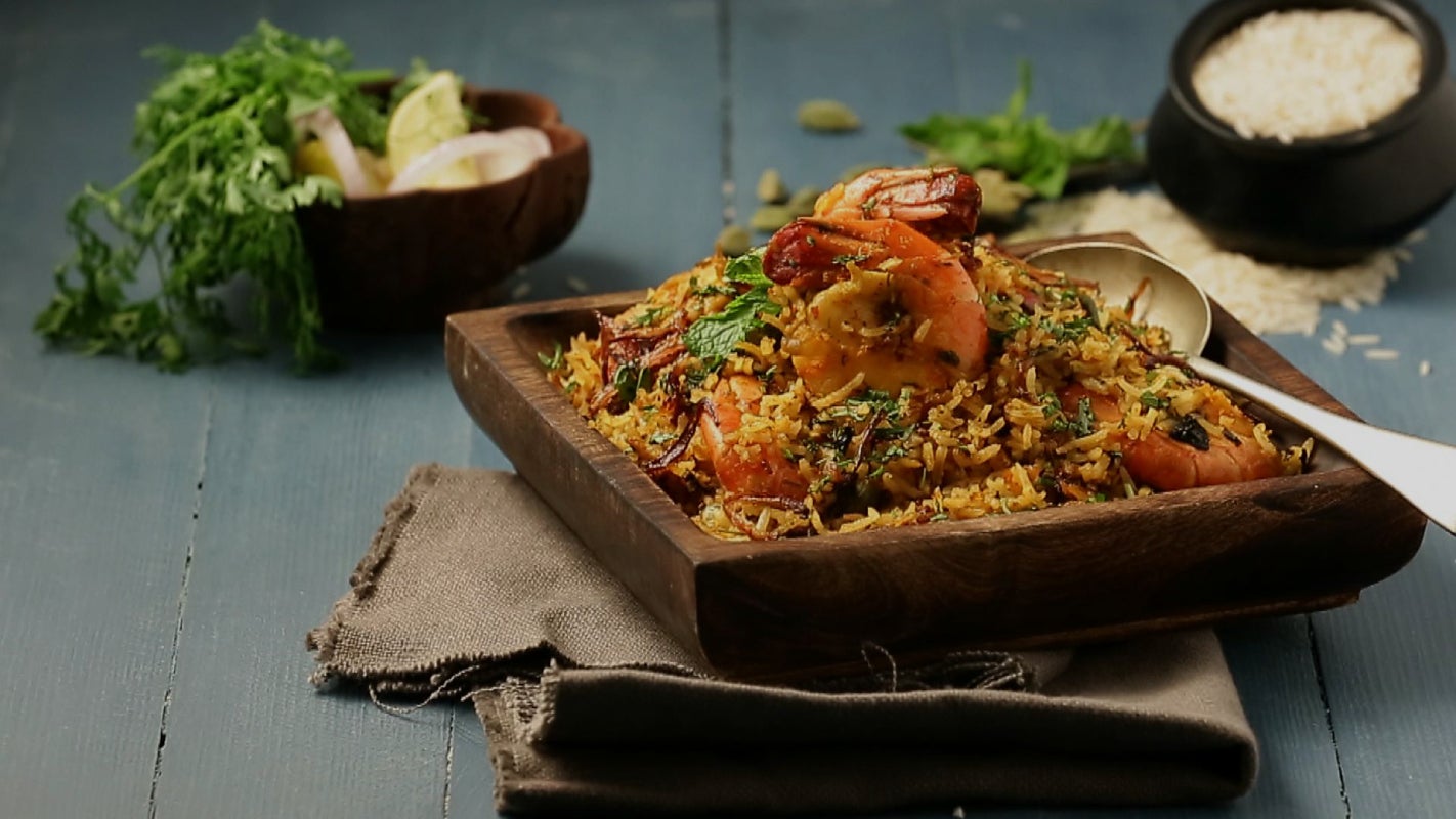 Prawns Biryani