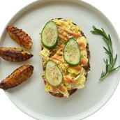 Feta Egg Toast
