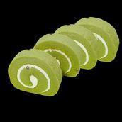 Matcha cake roll