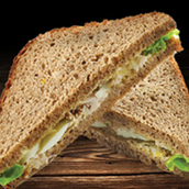 Boiled Egg Brown Slice