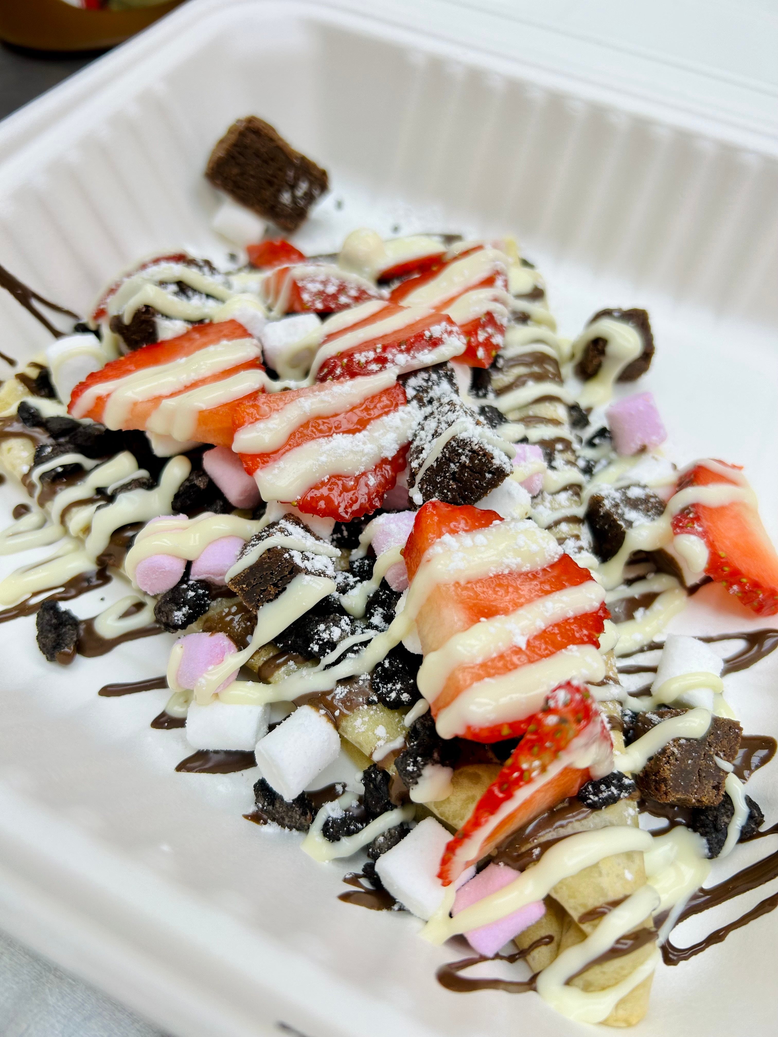 Waffles & Cream Creation Crepe