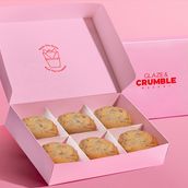 Milk Chocolate Cookies 6 Pcs