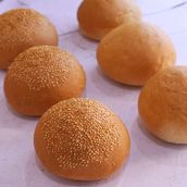Plain Burger Bun 3 Pcs