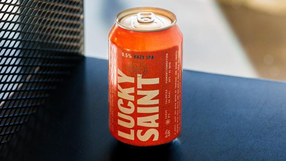 Lucky Saint Hazy IPA 0.5%