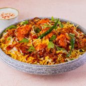 Punjabi Chicken Tikka Biryani