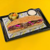Samoon Lamb Shawarma Sandwich