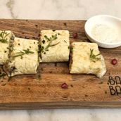 Akawi Cheese & Zaatar Flatbread Rolls