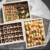 3 boxes of sweet and salted and fatayer
