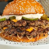 Smoklahoma Smashed Burger