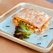 Seen Olive Cheese Sandwich