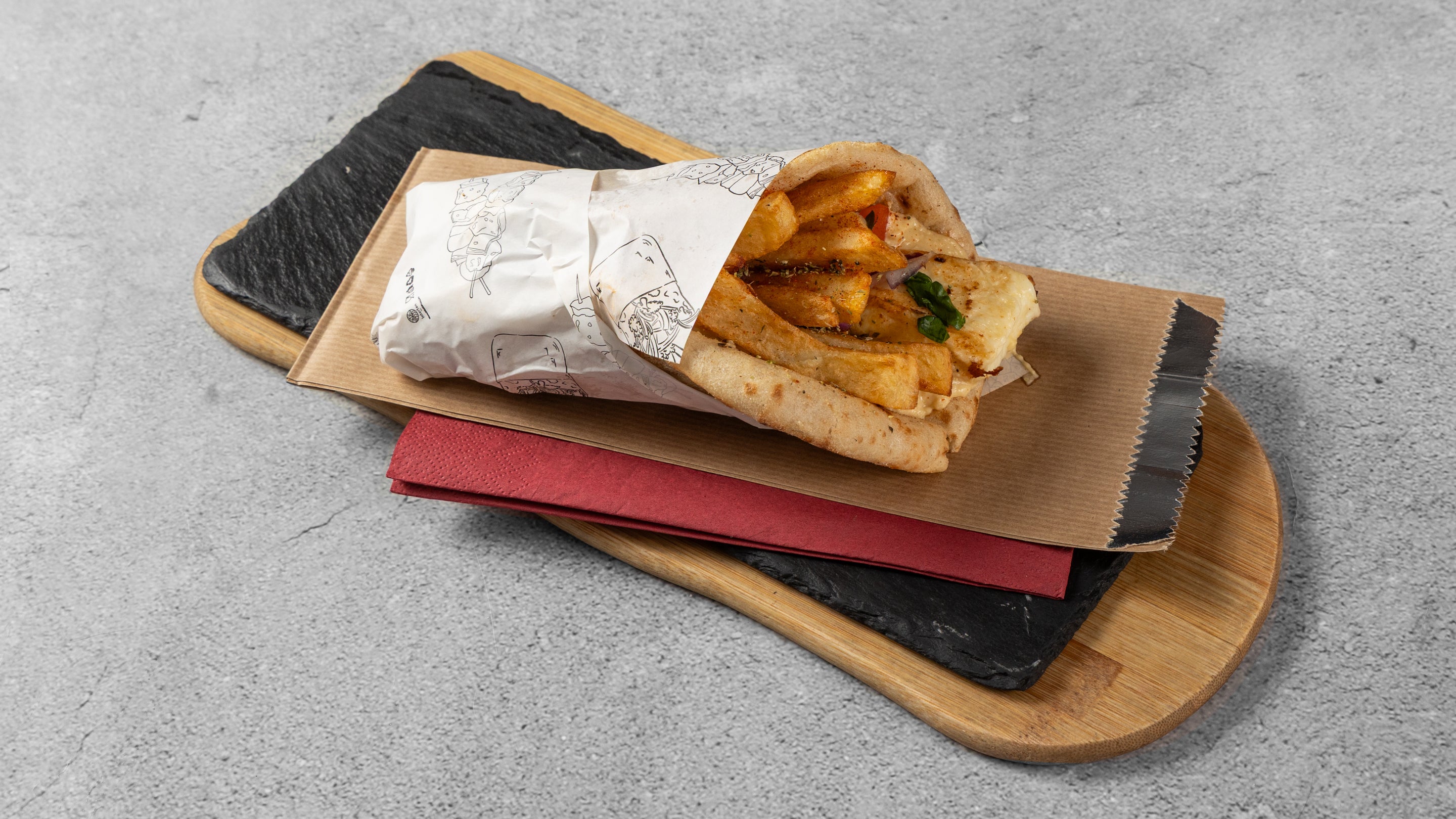 Halloumi Cheese Souvlaki