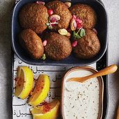 Potato Falafel With Tahina Sauce
