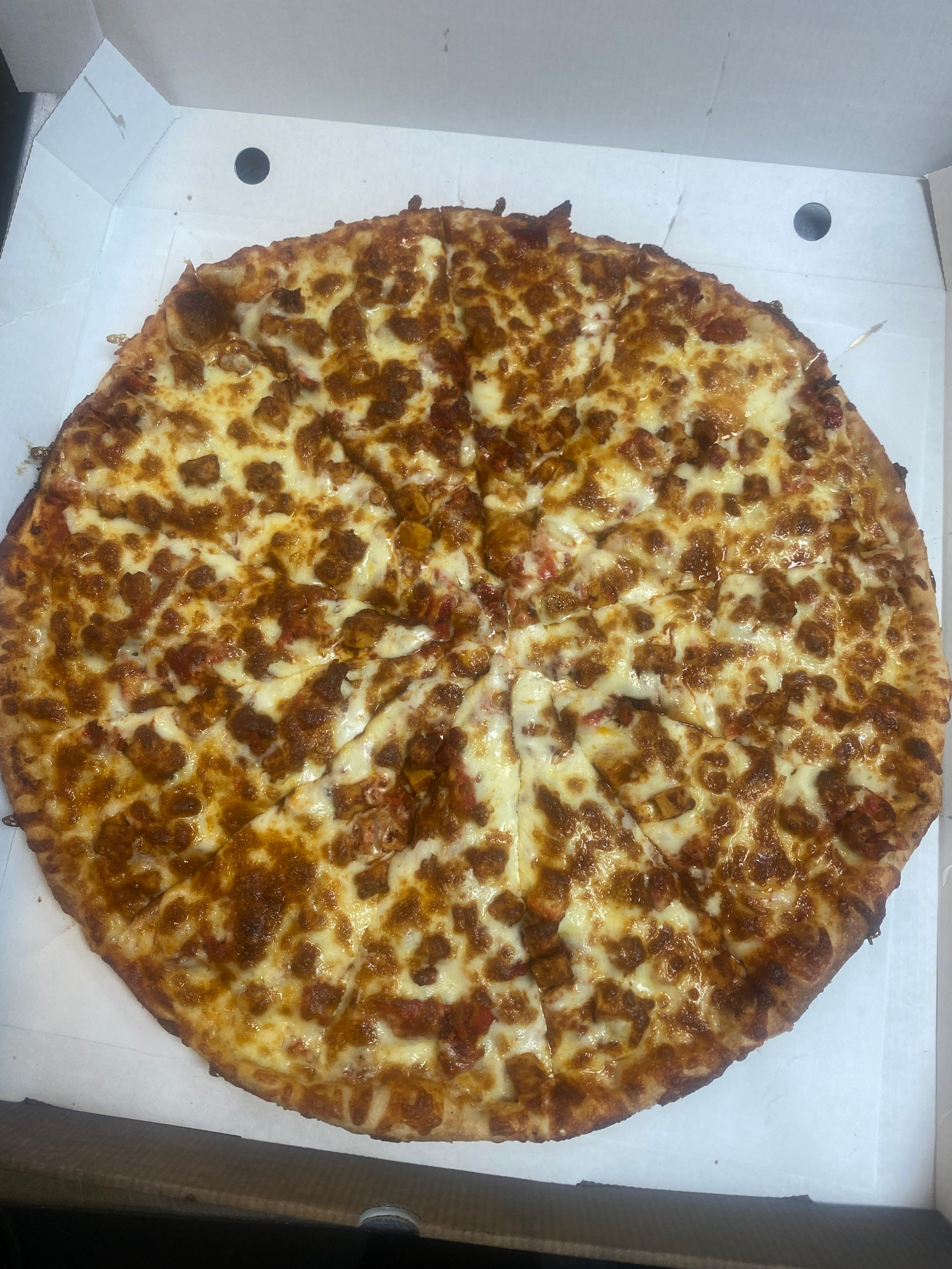 BBQ special  pizza