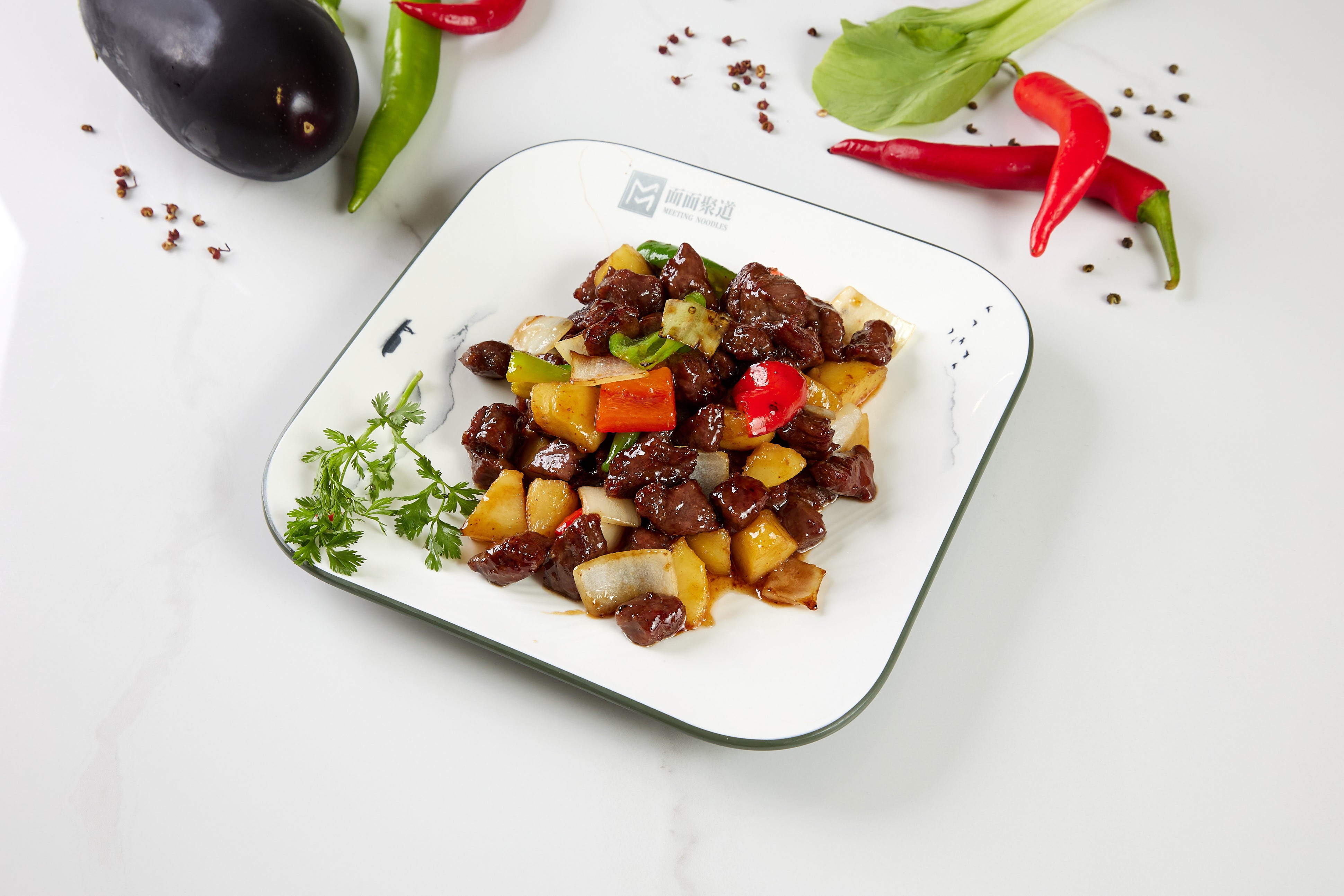 Golden Potato Beef Tenderloin 金薯牛柳粒