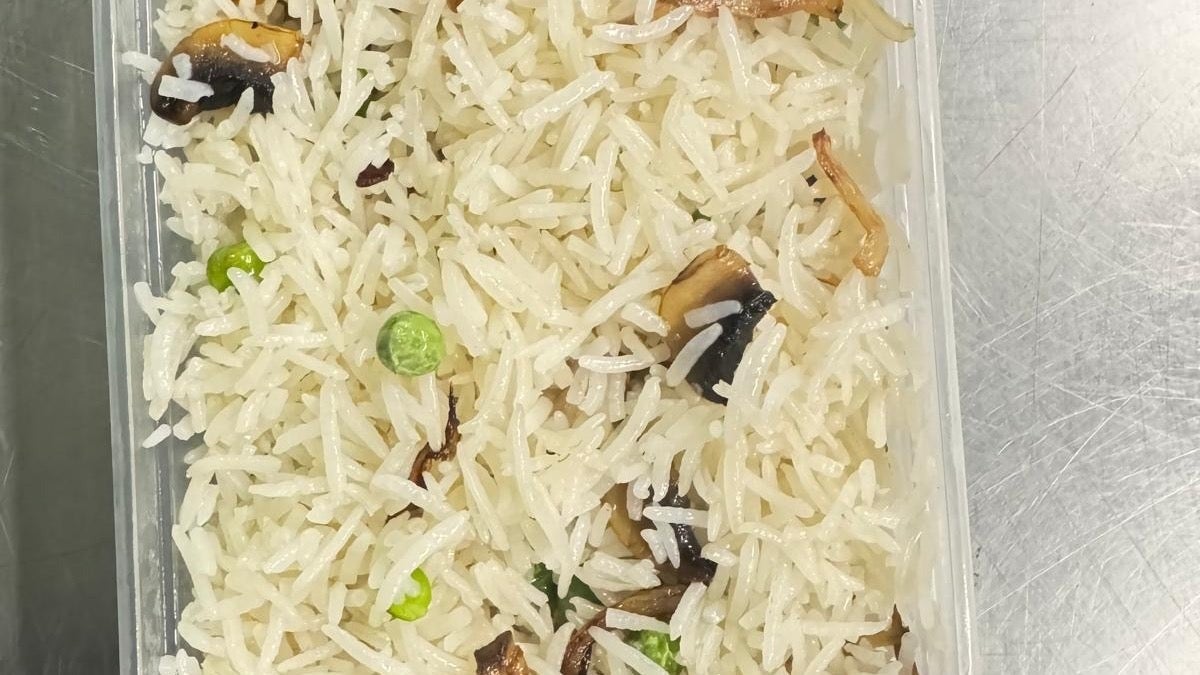 Vegetables Fried Rice (Potato & Peas)