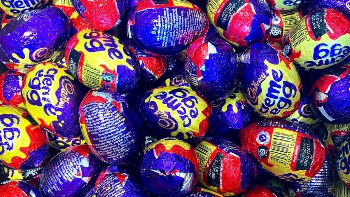 Battered Cadbury Creme Egg