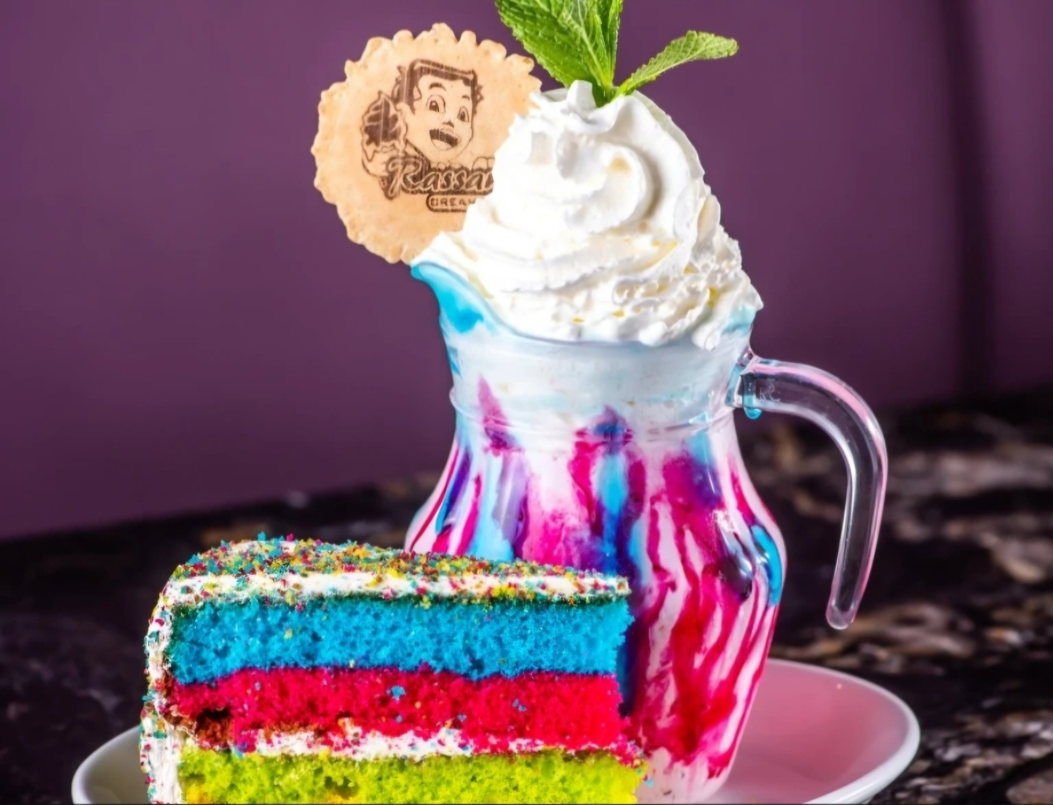 Rainbow Cake Shake