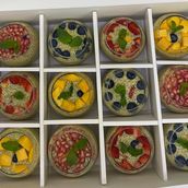 Chia Seeds Box With Fruits
