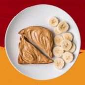 Peanut Brown Bread Banana