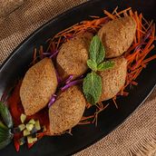 Fried kibbeh