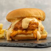 Squash Buffalo Burger
