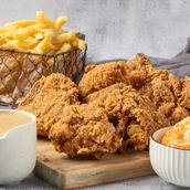 Broasted Chicken 4 Pieces 