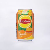 Canned Lipton Iced Tea  Lemon / Peach 