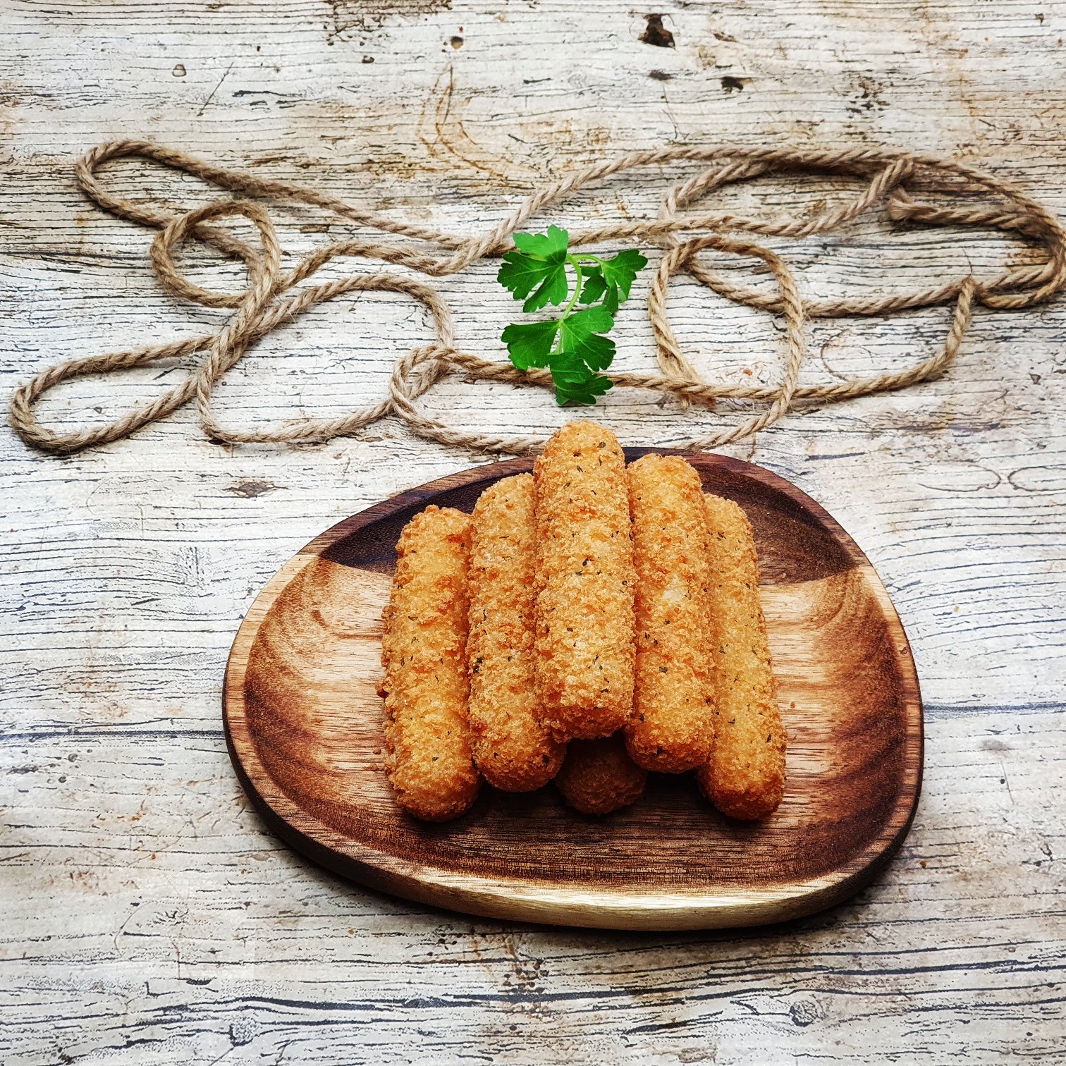 Breaded Mozzarella Sticks
