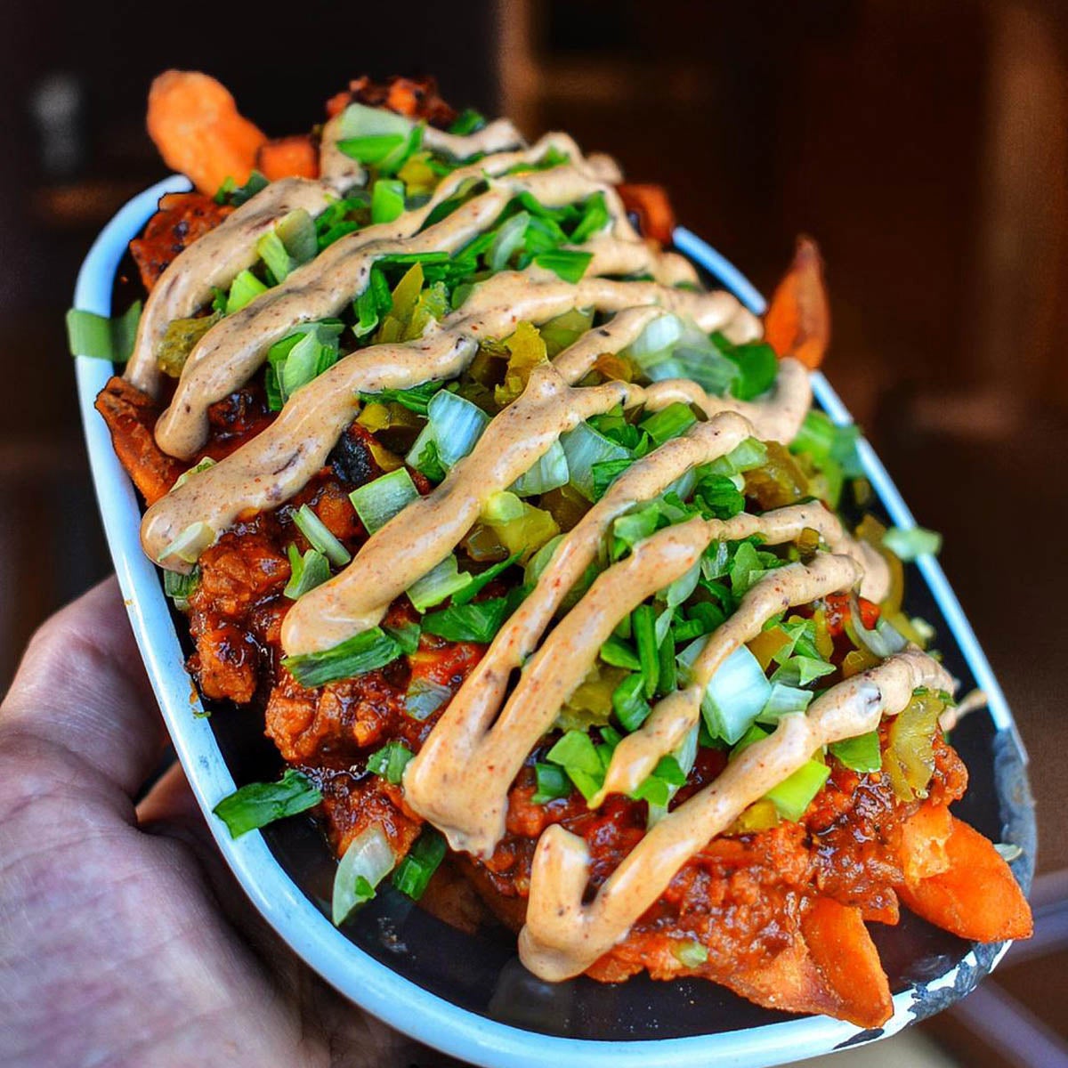 Loaded Sweet Potato Fries
