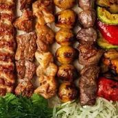 Mix kebab grill