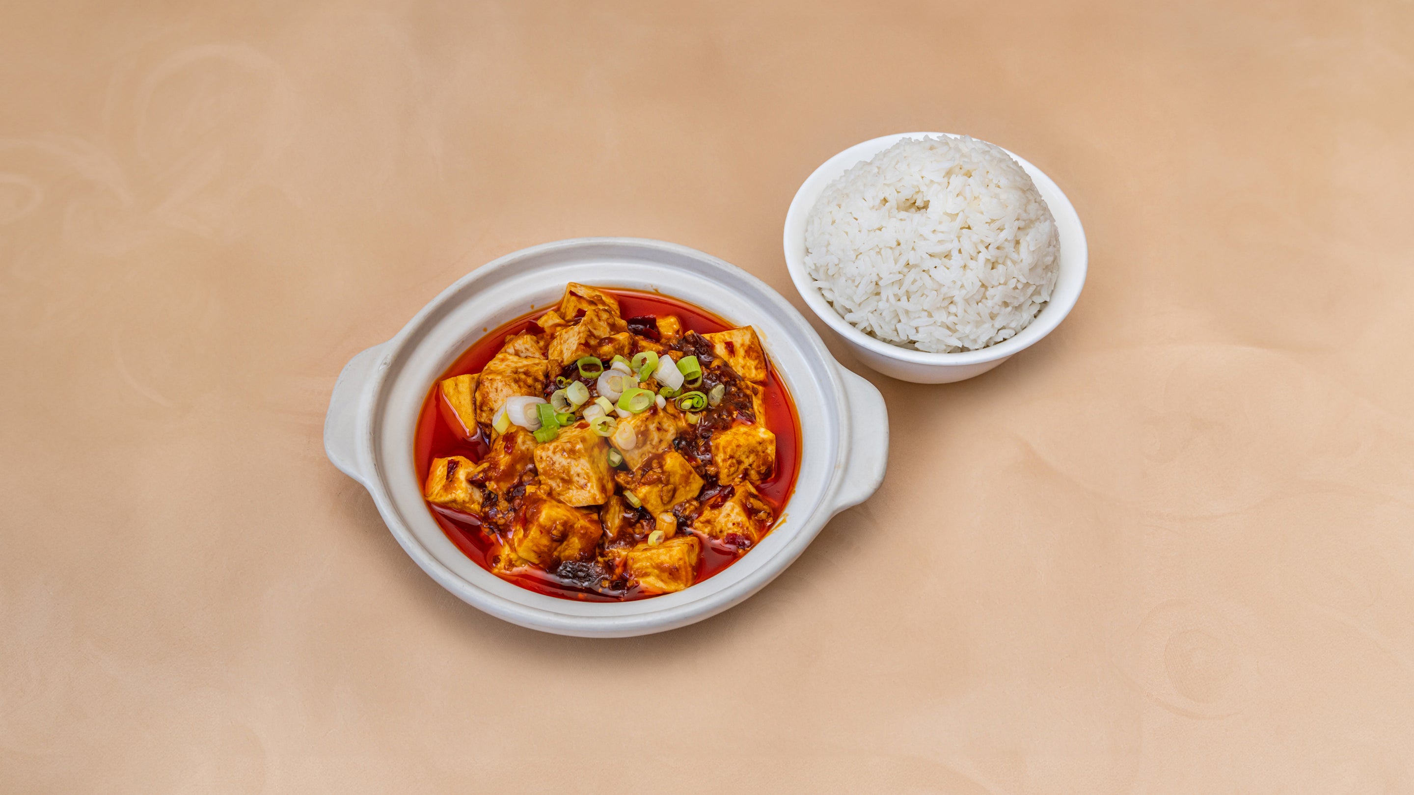 麻婆豆腐盖饭 Mapo Tofu Rice Meal