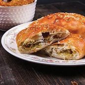 Falafel Labneh Fatayer