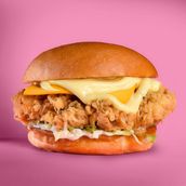 Classic chicken burger