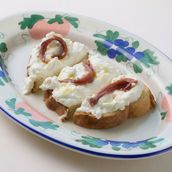 Bruschetta Stracciatella And Anchovies