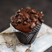 Dark chocolate muffins