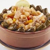 Vine Leaves with Knuckles Tajine
