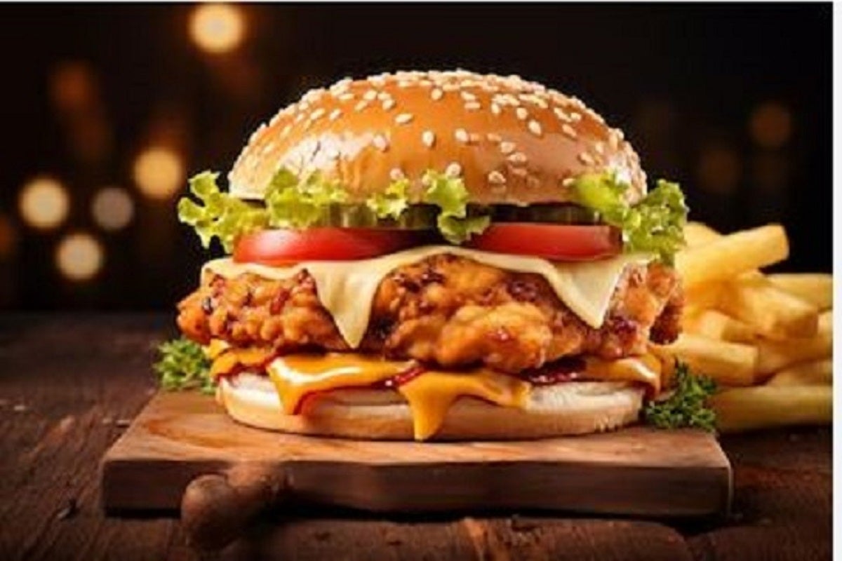 Ranch Chicken Burger