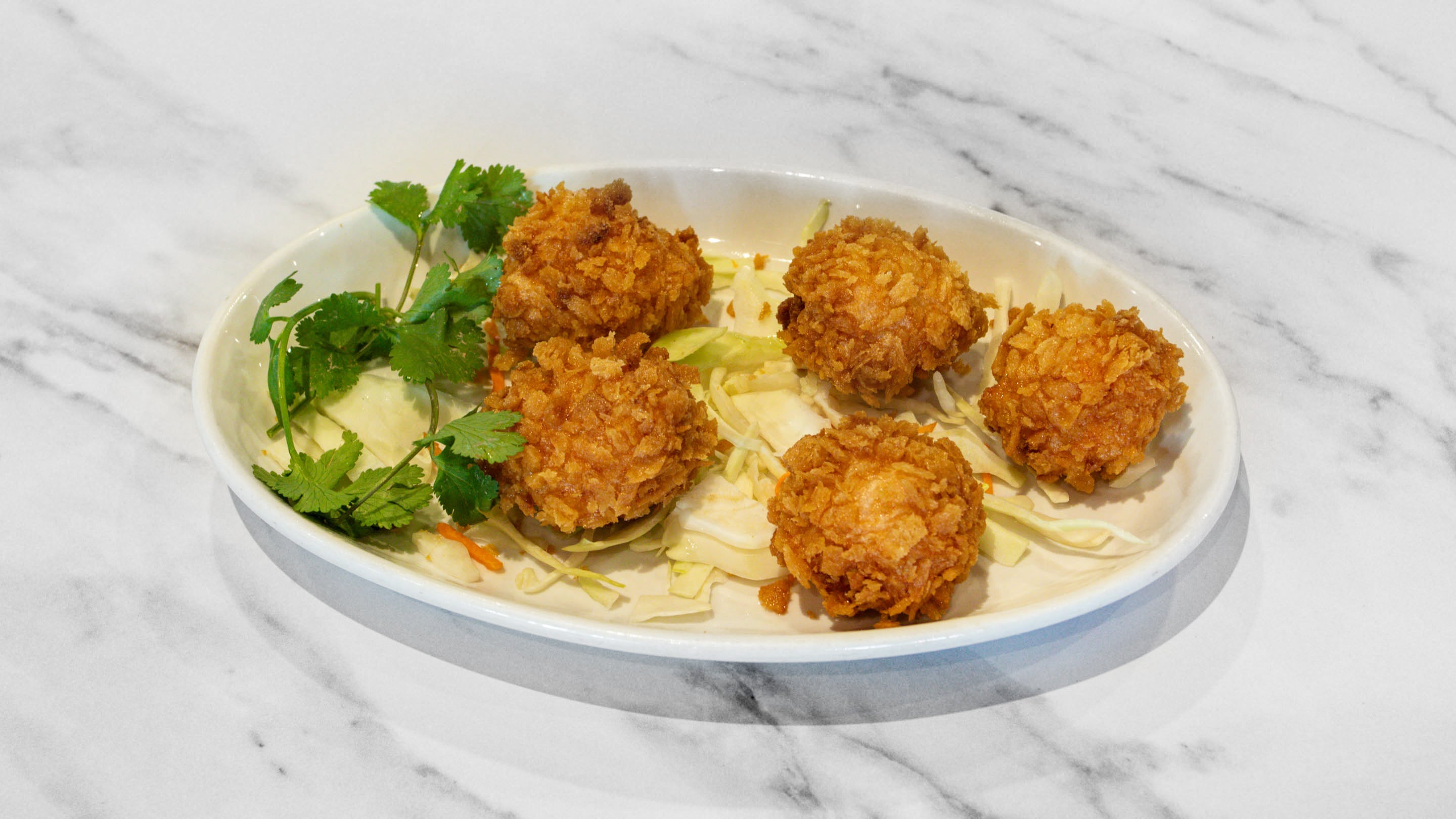 Deep Fried Prawn Balls